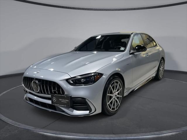 used 2024 Mercedes-Benz AMG C 43 car, priced at $56,499