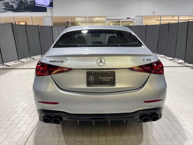 used 2024 Mercedes-Benz AMG C 43 car, priced at $56,499