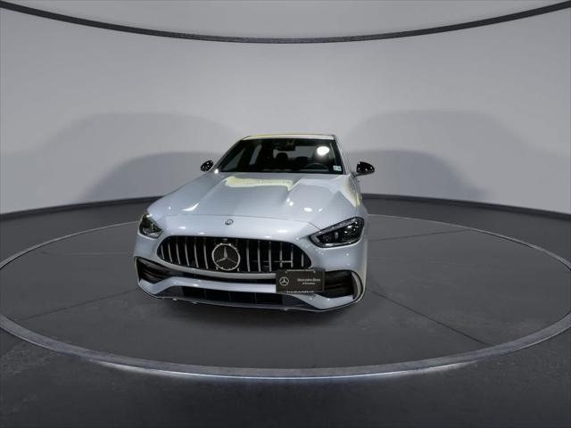 used 2024 Mercedes-Benz AMG C 43 car, priced at $56,499