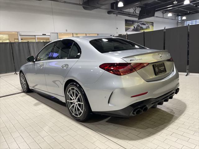 used 2024 Mercedes-Benz AMG C 43 car, priced at $56,499