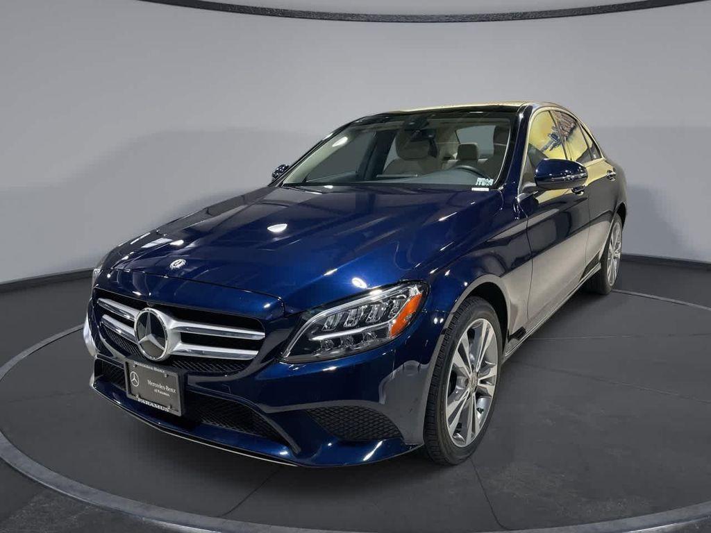 used 2021 Mercedes-Benz C-Class car, priced at $27,443