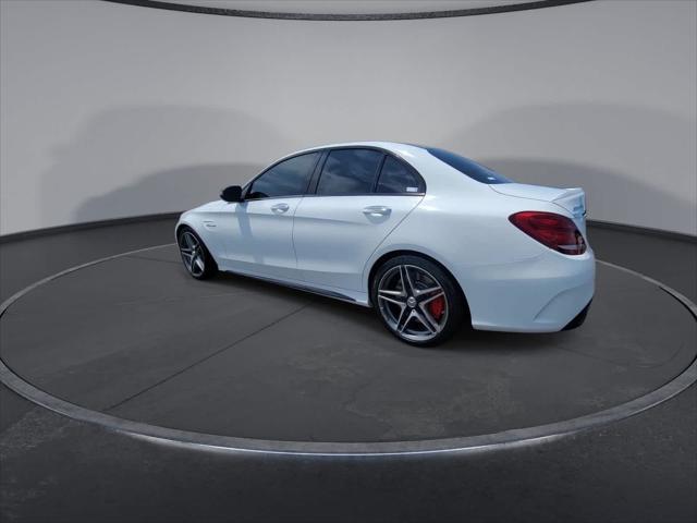 used 2018 Mercedes-Benz AMG C 63 car, priced at $55,998