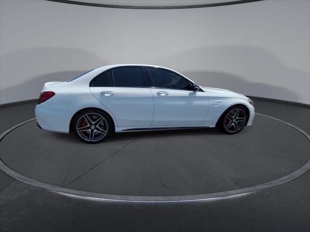 used 2018 Mercedes-Benz AMG C 63 car, priced at $55,998