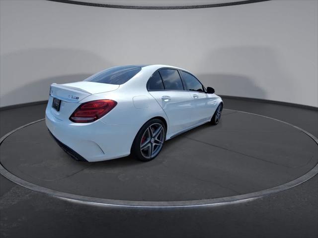 used 2018 Mercedes-Benz AMG C 63 car, priced at $55,998