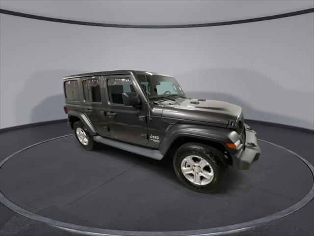 used 2019 Jeep Wrangler Unlimited car, priced at $22,968