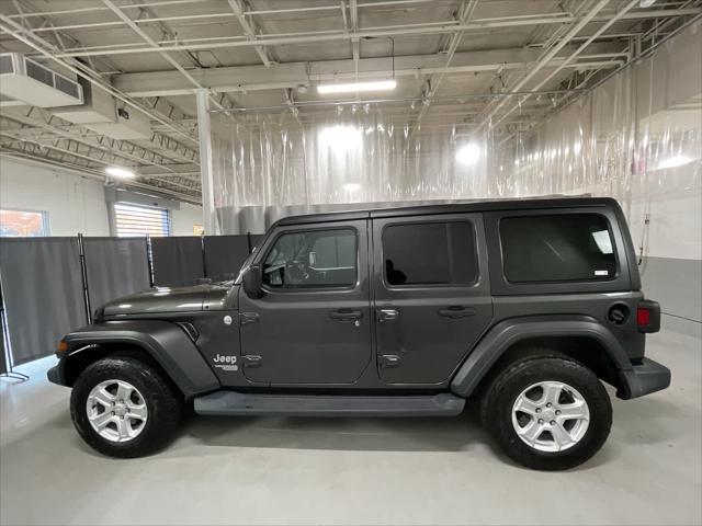 used 2019 Jeep Wrangler Unlimited car, priced at $22,968