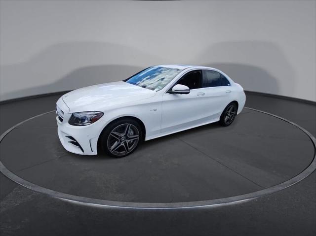 used 2020 Mercedes-Benz AMG C 43 car, priced at $41,998