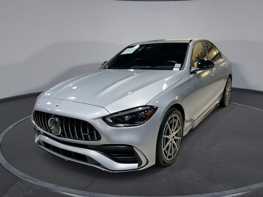 used 2024 Mercedes-Benz AMG C 43 car, priced at $55,836