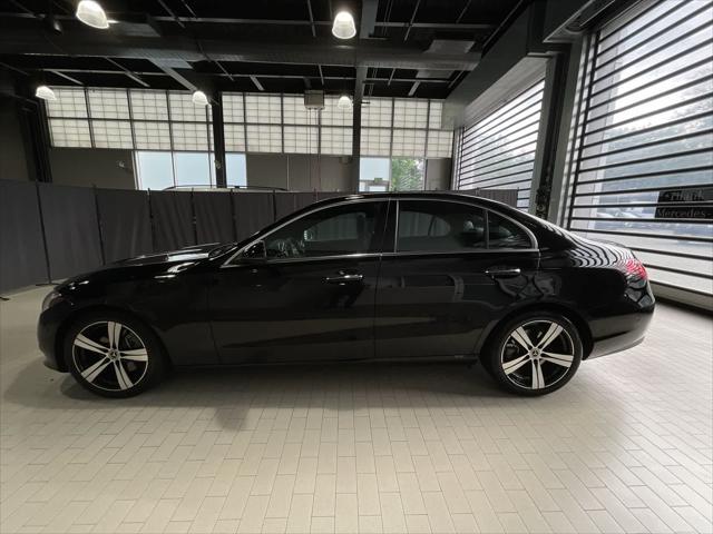 used 2025 Mercedes-Benz C-Class car, priced at $45,998