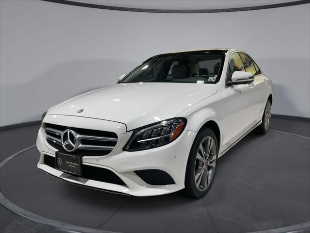 used 2021 Mercedes-Benz C-Class car, priced at $27,827