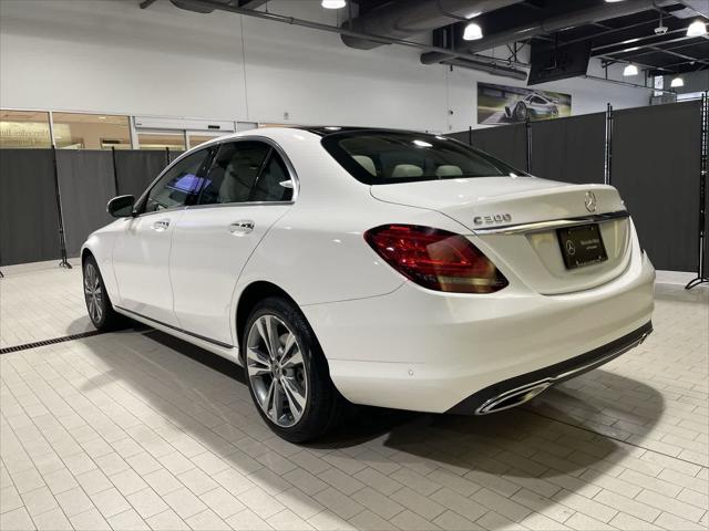 used 2021 Mercedes-Benz C-Class car, priced at $27,827