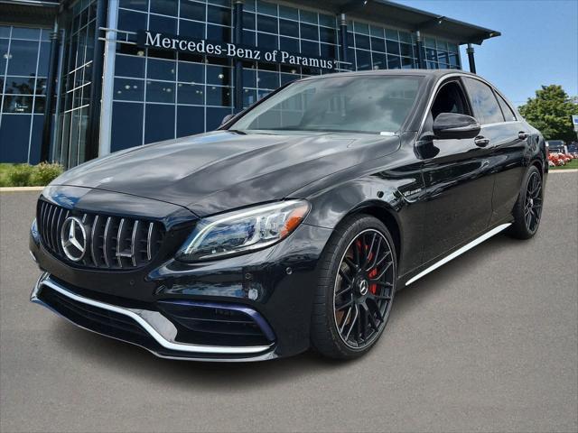 used 2020 Mercedes-Benz AMG C 63 car, priced at $59,998