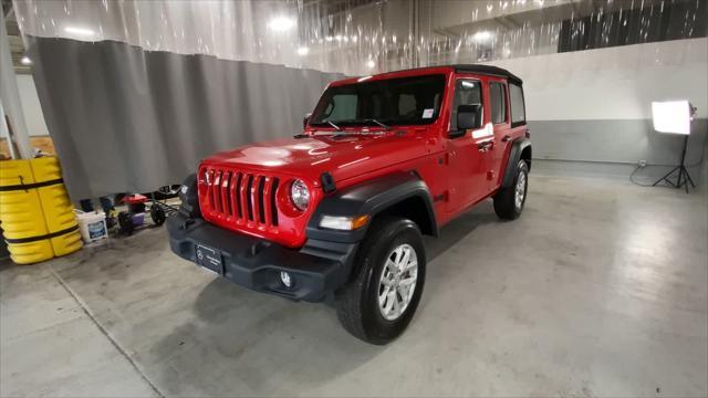 used 2023 Jeep Wrangler car, priced at $31,750