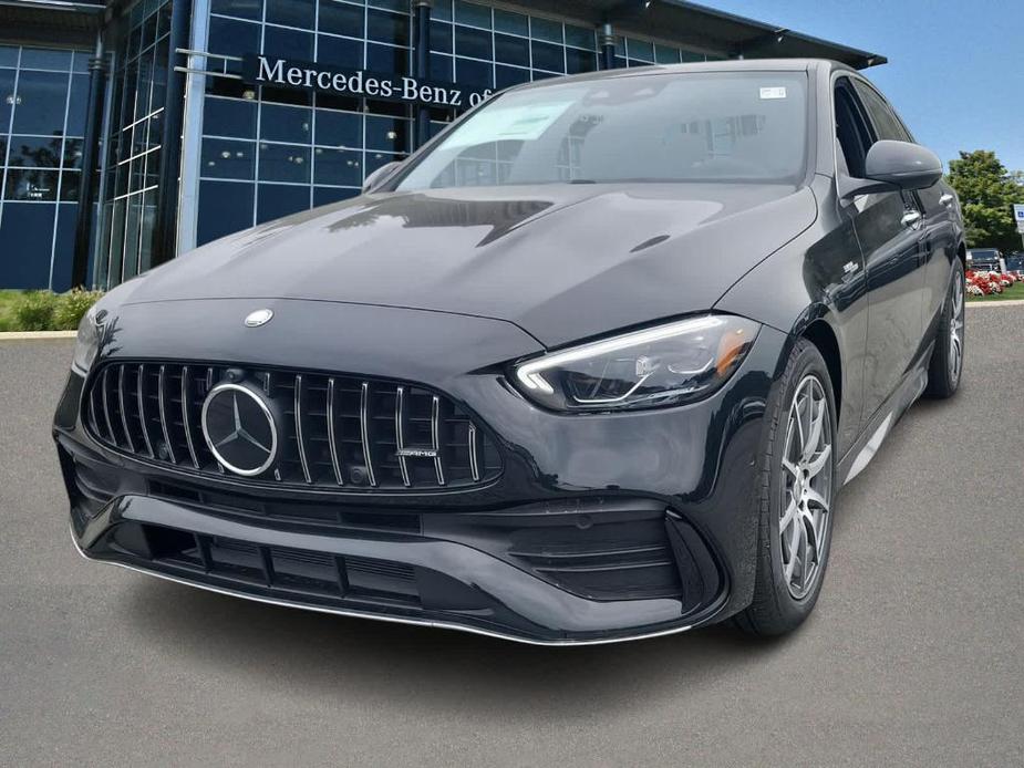 new 2024 Mercedes-Benz AMG C 43 car, priced at $65,025