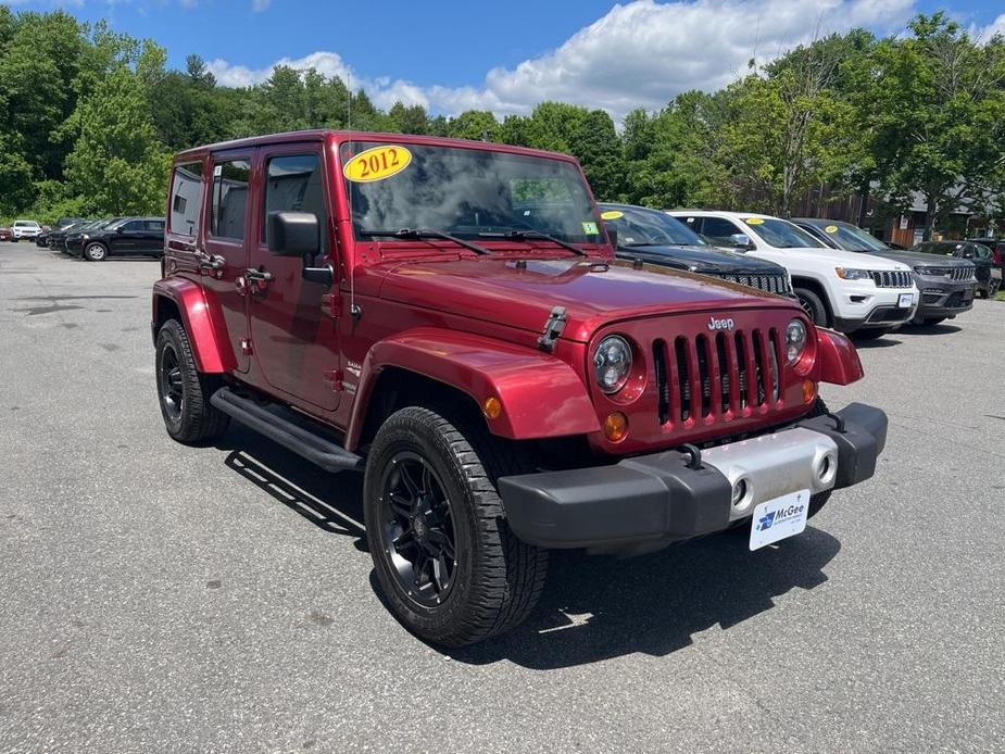 used 2012 Jeep Wrangler Unlimited car, priced at $17,477