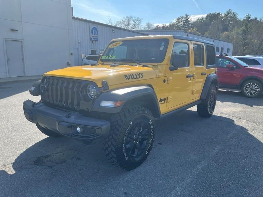 used 2020 Jeep Wrangler Unlimited car, priced at $32,777