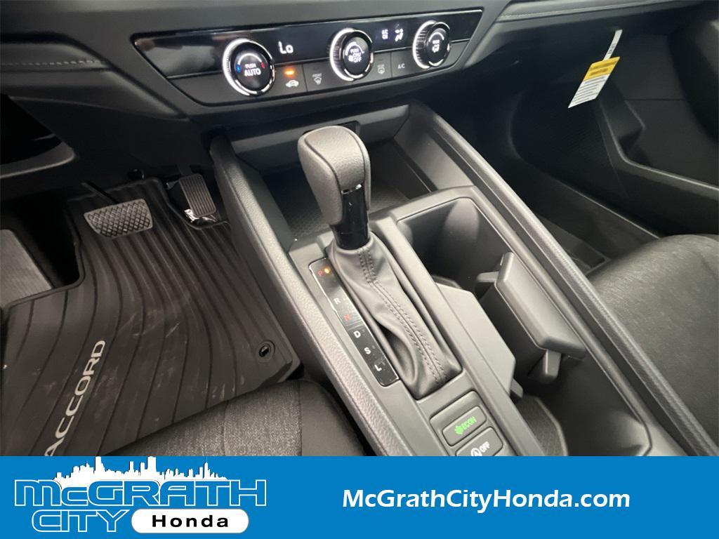 new 2025 Honda Accord car, priced at $28,257
