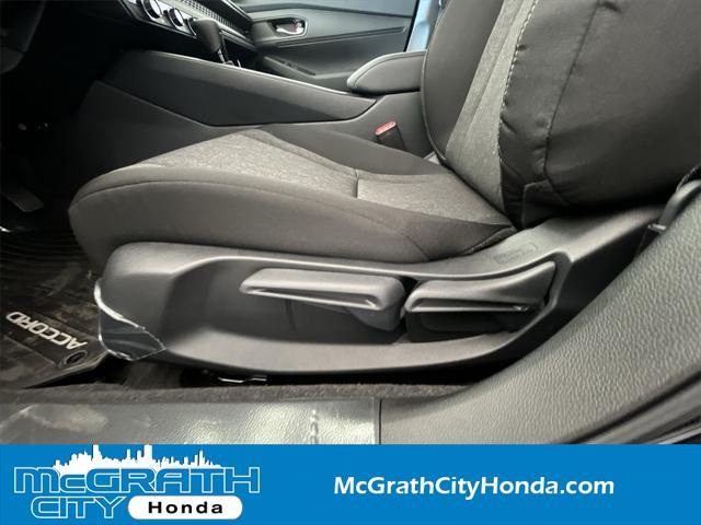 new 2025 Honda Accord car, priced at $28,257