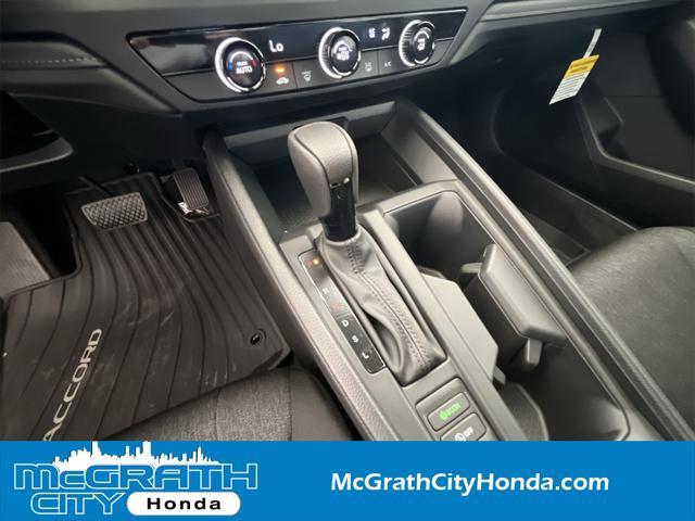 new 2025 Honda Accord car, priced at $28,257