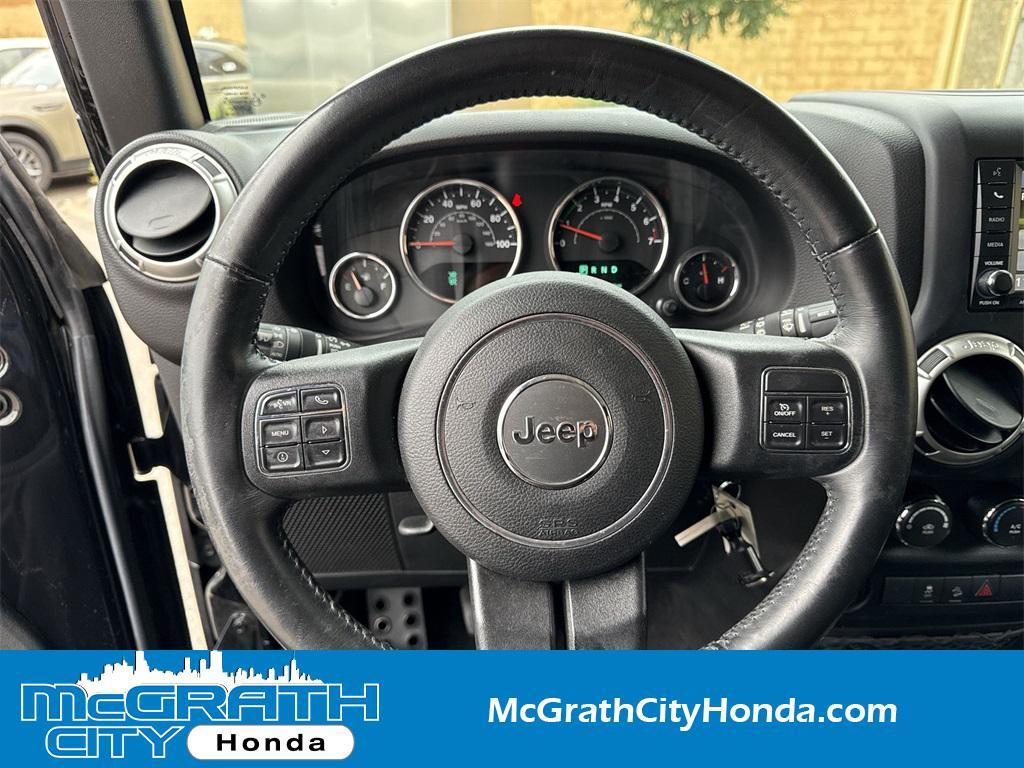 used 2017 Jeep Wrangler Unlimited car, priced at $23,399