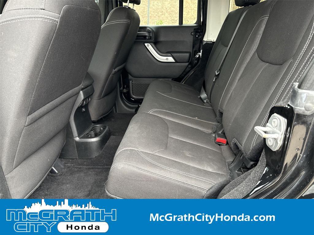 used 2017 Jeep Wrangler Unlimited car, priced at $23,399