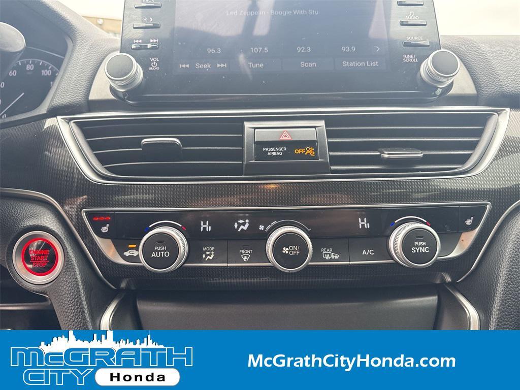 used 2021 Honda Accord car, priced at $23,897