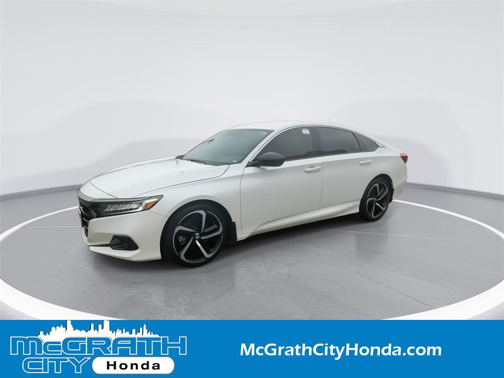 used 2021 Honda Accord car, priced at $23,897