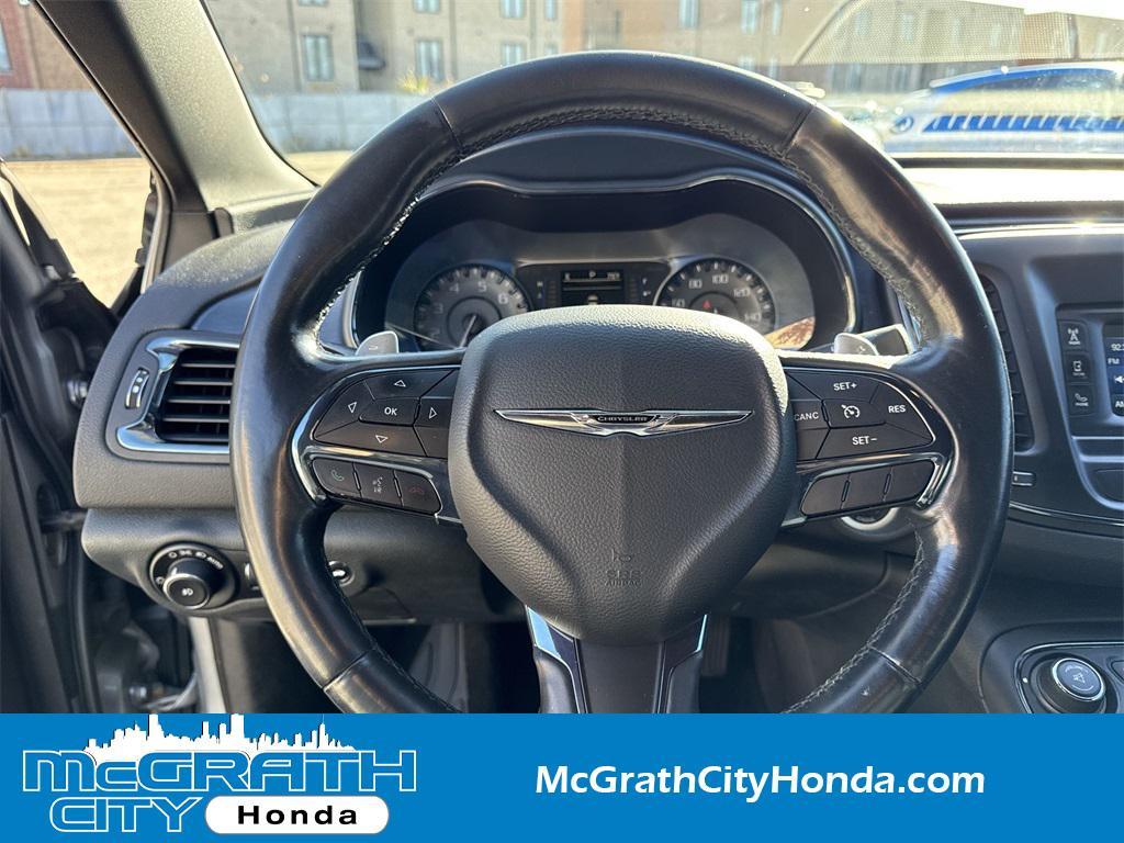 used 2015 Chrysler 200 car, priced at $9,448