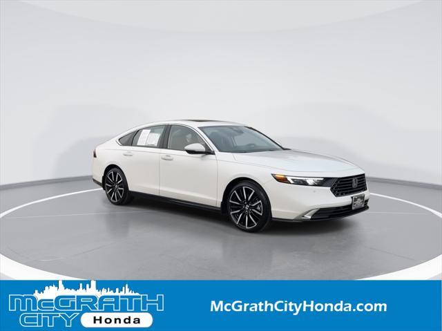 used 2023 Honda Accord Hybrid car, priced at $32,347