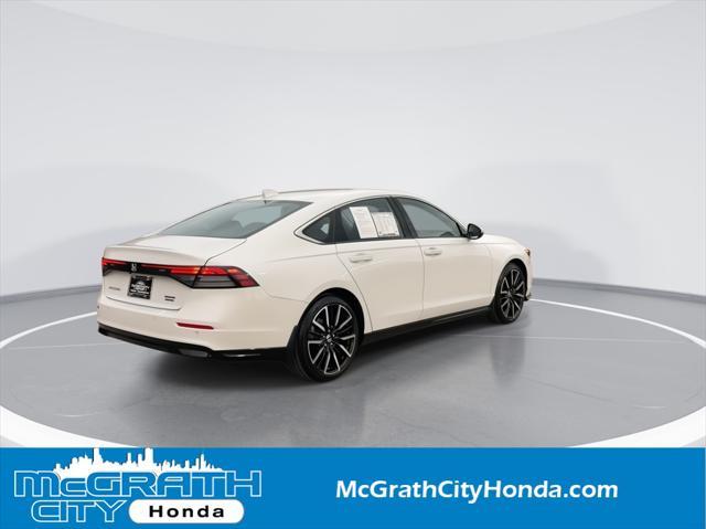 used 2023 Honda Accord Hybrid car, priced at $32,347