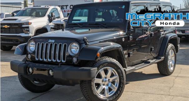 used 2018 Jeep Wrangler JK Unlimited car, priced at $33,001