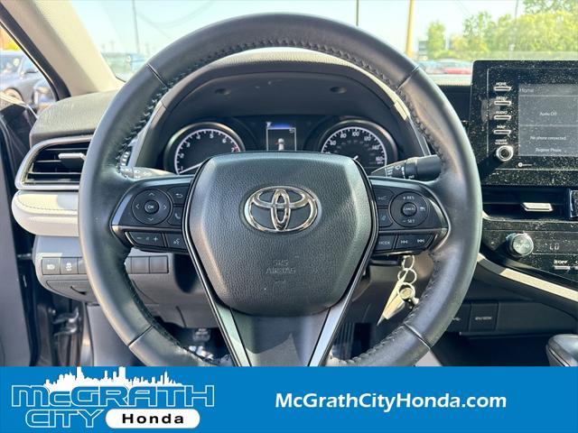 used 2021 Toyota Camry car, priced at $21,199