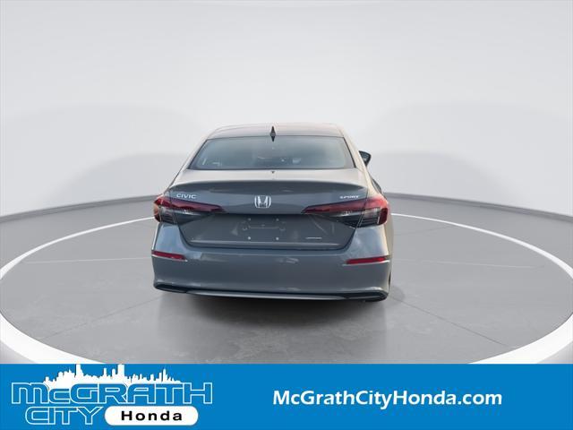 new 2025 Honda Civic car, priced at $30,300