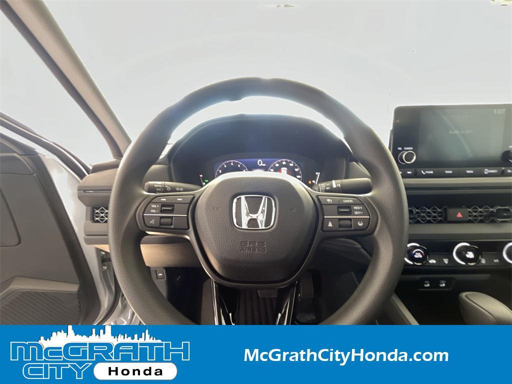 new 2025 Honda Accord car, priced at $30,750