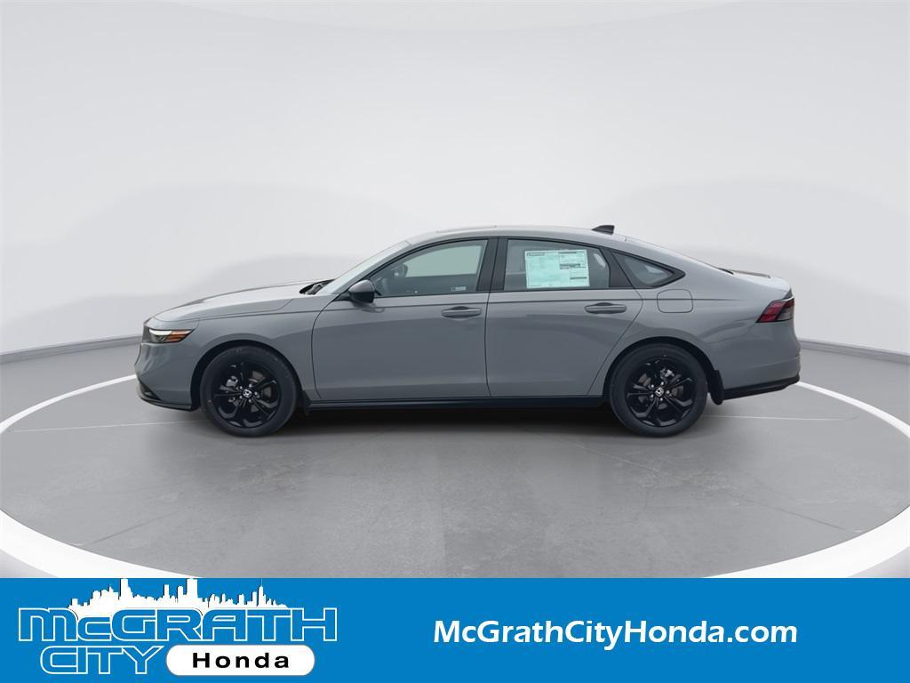 new 2025 Honda Accord car, priced at $30,750