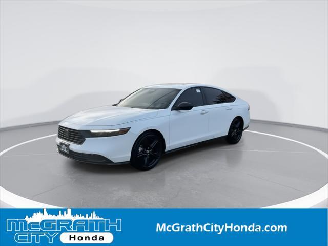 used 2023 Honda Accord Hybrid car, priced at $29,590