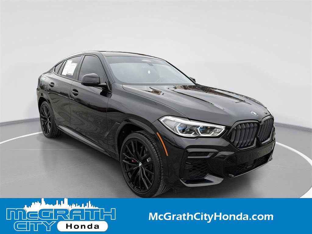 used 2022 BMW X6 car, priced at $50,849