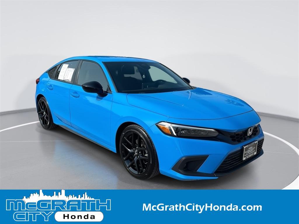 used 2022 Honda Civic car, priced at $24,858