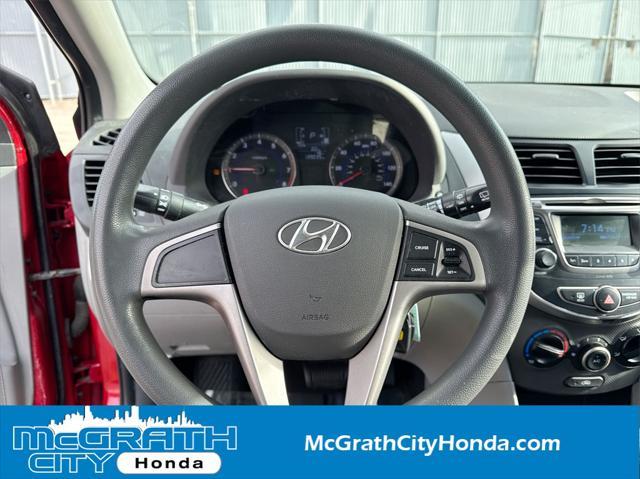 used 2017 Hyundai Accent car, priced at $3,899