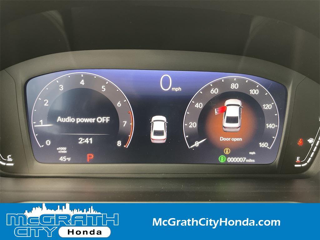 new 2025 Honda Accord car, priced at $28,688