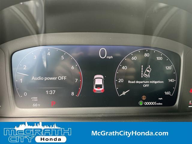 new 2025 Honda Accord car, priced at $30,705
