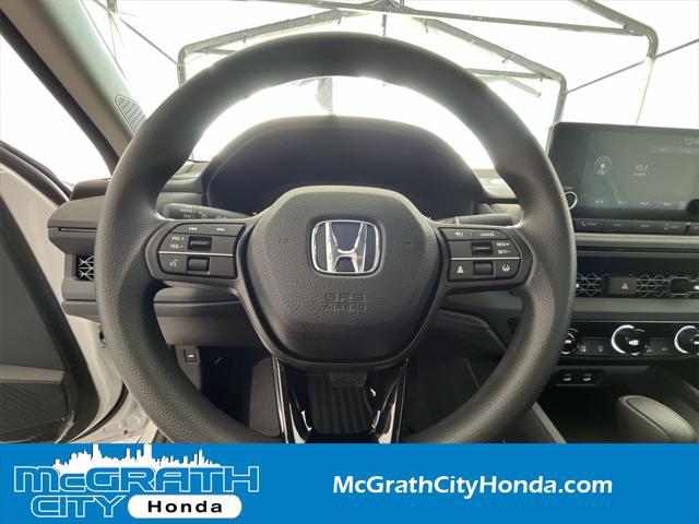 new 2025 Honda Accord car, priced at $30,705