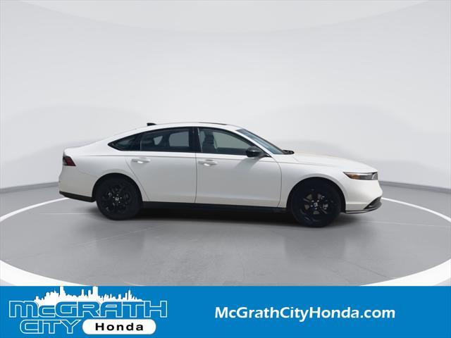 new 2025 Honda Accord car, priced at $30,705