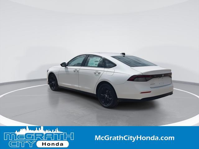 new 2025 Honda Accord car, priced at $30,705
