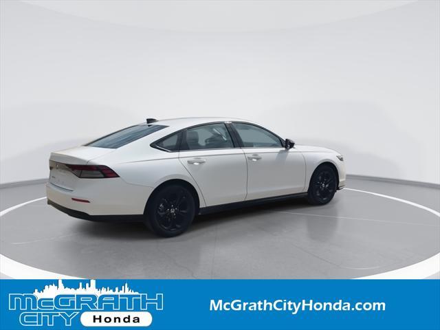 new 2025 Honda Accord car, priced at $30,705