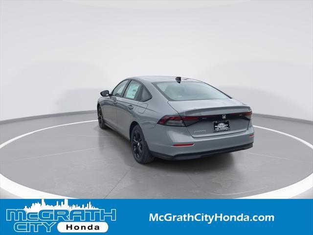 new 2025 Honda Accord car, priced at $30,705
