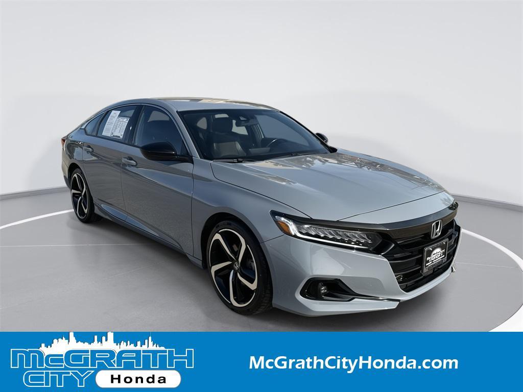 used 2022 Honda Accord car, priced at $26,590