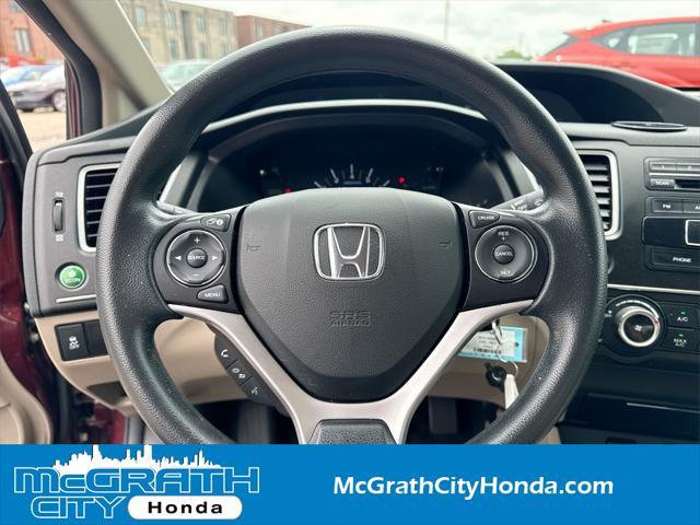 used 2015 Honda Civic car, priced at $15,650