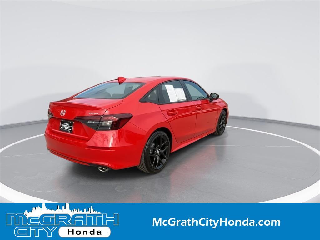 used 2025 Honda Civic car, priced at $26,175
