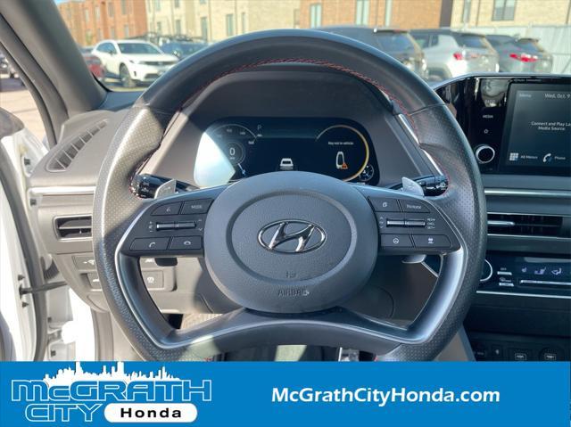 used 2021 Hyundai Sonata car, priced at $19,919